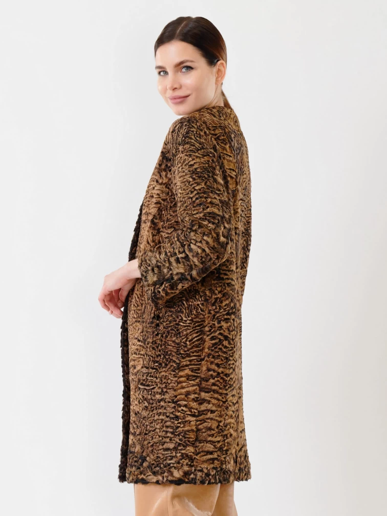 Шуба из меха каракуля женская 92, намибия, размер 40, артикул 22610-5