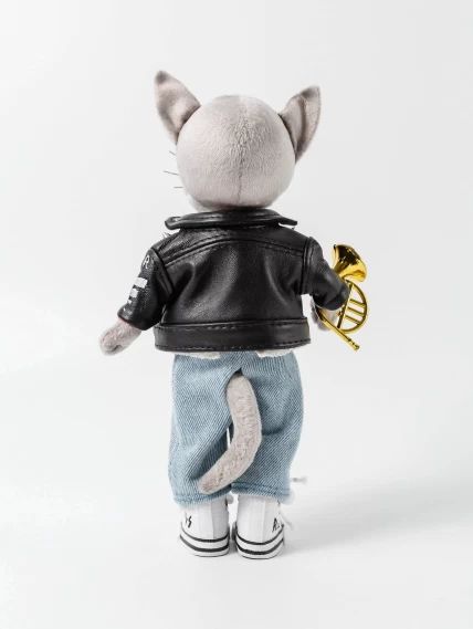 Игрушка Волк-музыкант, сувенирная продукция, артикул 18028-1