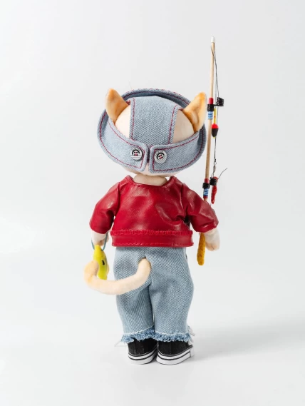 Игрушка Кот-рыболов, сувенирная продукция, артикул 18032-1