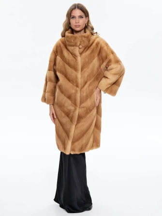 Женская шуба из меха норки BRASCHI MLD 001-1