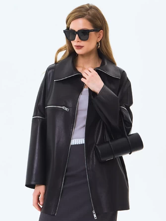 Кожаная куртка премиум класса для женщин 3088-0