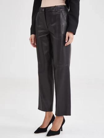 Модные женские кожаные брюки 08-1